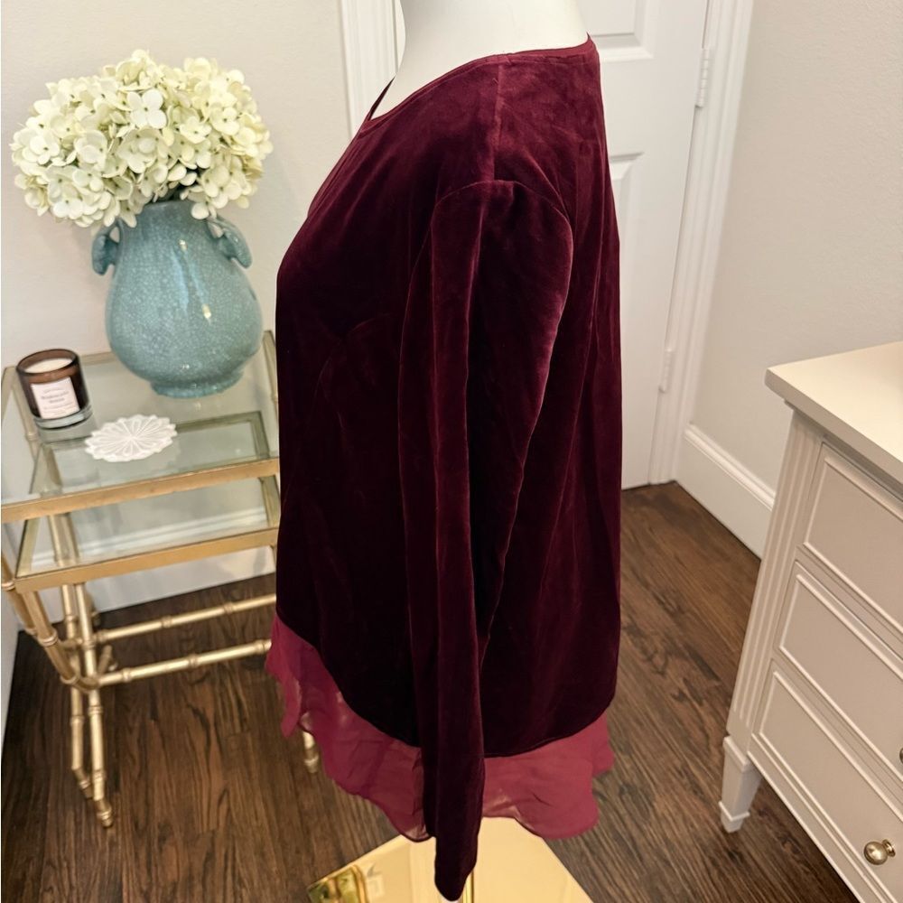 Tyler Boe Velvet Top - Picture 2 of 6